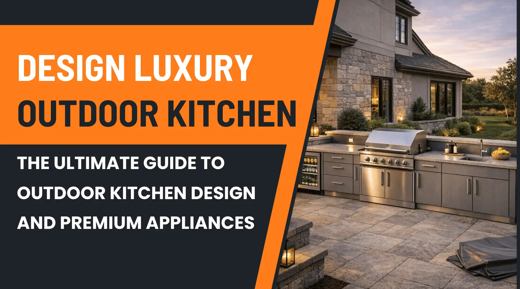 Design Luxury Outdoor Kitchen: Guide to Premium Appliances