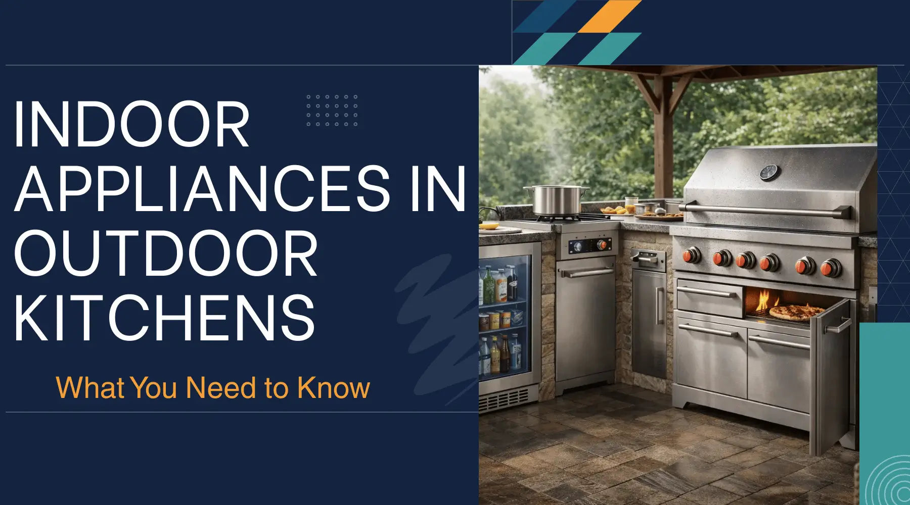 Indoor Appliances in Outdoor Kitchens: What You Need to Know | Luxury Appliances Direct