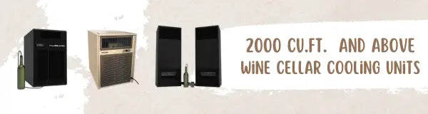 2000 cu.ft. and Above - Wine Cellar Cooling Units | Luxury Appliances Direct