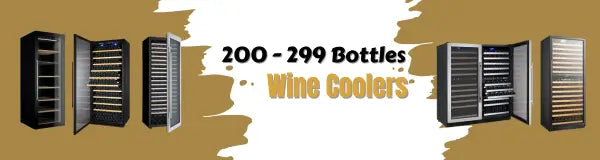 200 - 299 Bottles - Wine Coolers | Luxury Appliances Direct