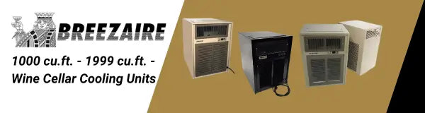 Breezaire 1000 cu.ft. - 1999 cu.ft. - Wine Cellar Cooling Units | Luxury Appliances Direct