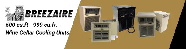 Breezaire 500 cu.ft - 999 cu.ft. - Wine Cellar Cooling Units | Luxury Appliances Direct