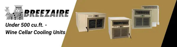 Breezaire Under 500 cu.ft. - Wine Cellar Cooling Units | Luxury Appliances Direct