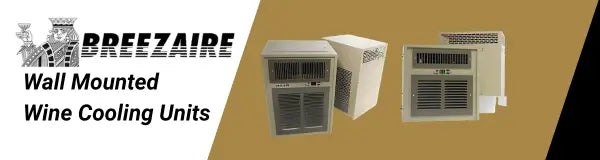 Breezaire Wall Mounted Wine Cooling Units | Luxury Appliances Direct
