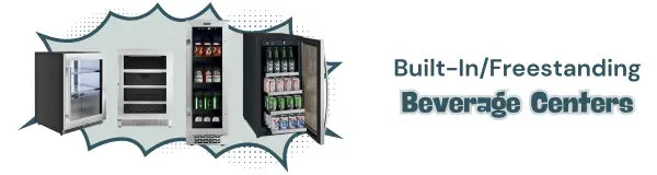 Built-In/Freestanding Beverage Centers | Luxury Appliances Direct