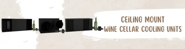 Ceiling Mount Wine Cellar Cooling Units | Luxury Appliances Direct