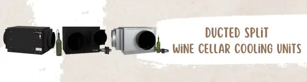 Ducted Split Wine Cellar Cooling Units | Luxury Appliances Direct