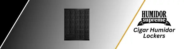 Humidor Supreme Cigar Humidor Lockers | Luxury Appliances Direct