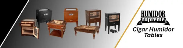 Humidor Supreme Cigar Humidor Tables | Luxury Appliances Direct