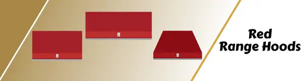 Red Range Hoods | Luxury Appliances Direct