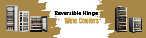 Reversible Hinge Wine Coolers | Luxury Appliances Direct