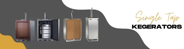 Single Tap Kegerators | Luxury Appliances Direct
