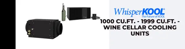 WhisperKOOL 1000 cu.ft. - 1999 cu.ft. - Wine Cellar Cooling Units | Luxury Appliances Direct