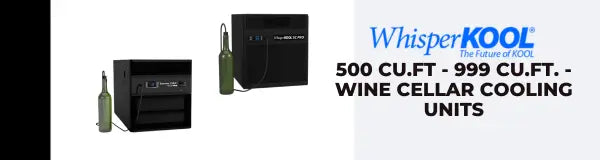 WhisperKOOL 500 cu.ft - 999 cu.ft. - Wine Cellar Cooling Units | Luxury Appliances Direct