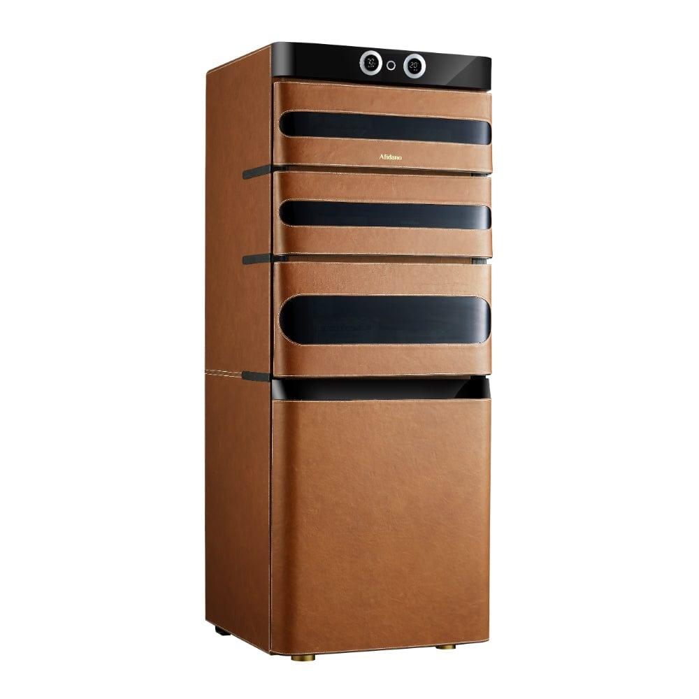 Afidano 1200 Cigars Leather Series Cigar Humidor JC-152A I Luxury Appliances Direct