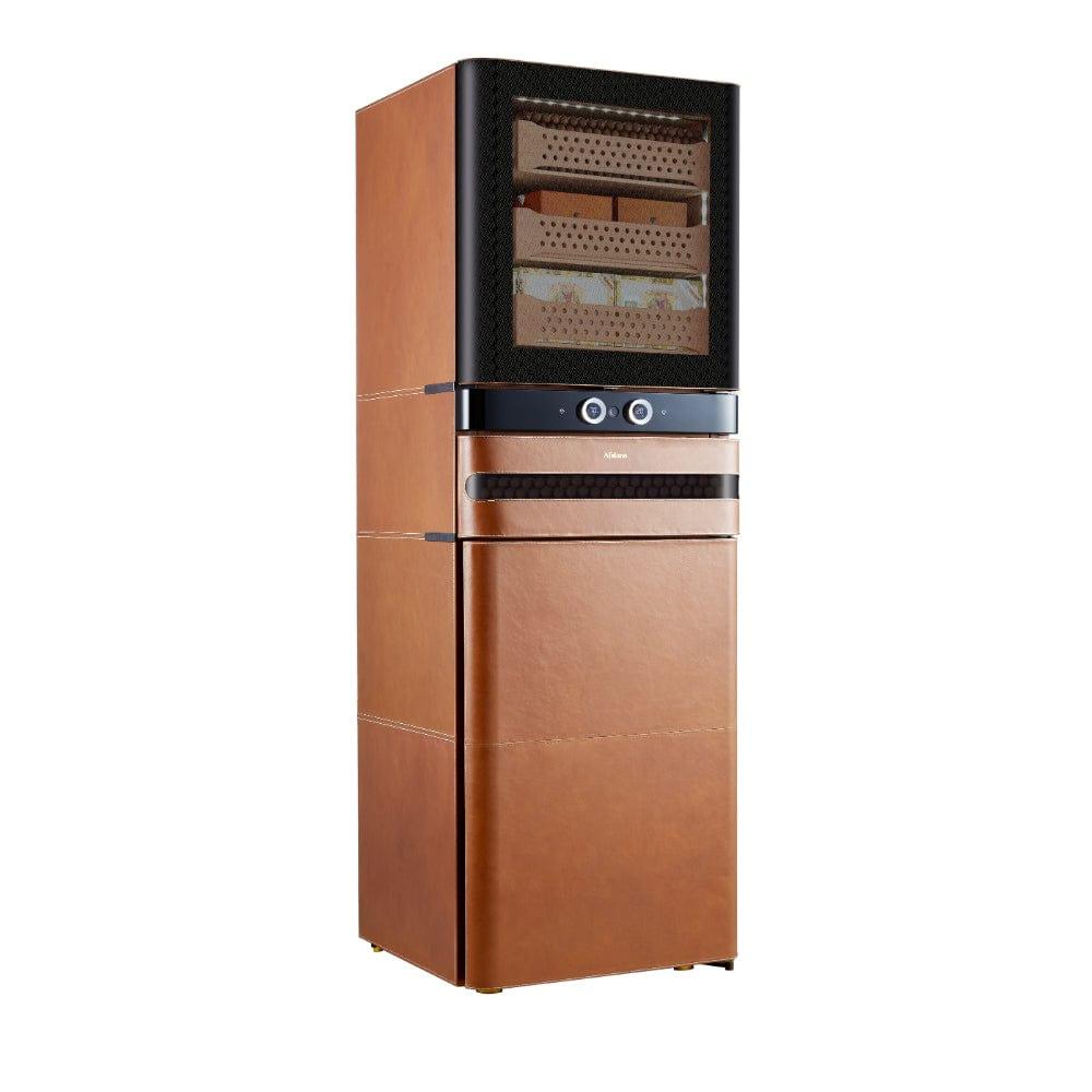 Afidano 2500 Cigars Leather Series Cigar Humidor JC-376A I Luxury Appliances Direct