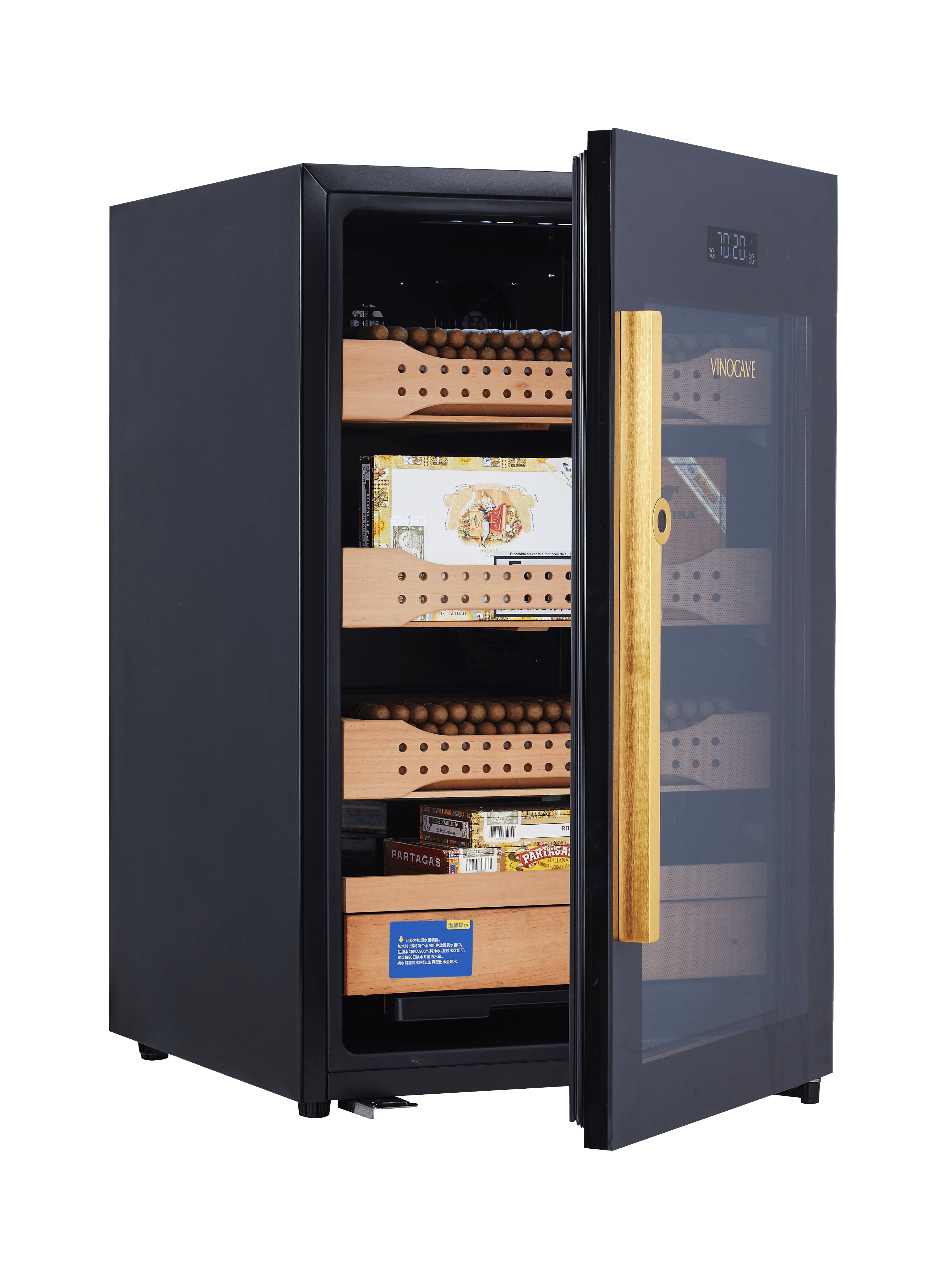 Afidano 850 Cigars Basic Series Cigar Humidor CH-120AH I Luxury Appliances Direct