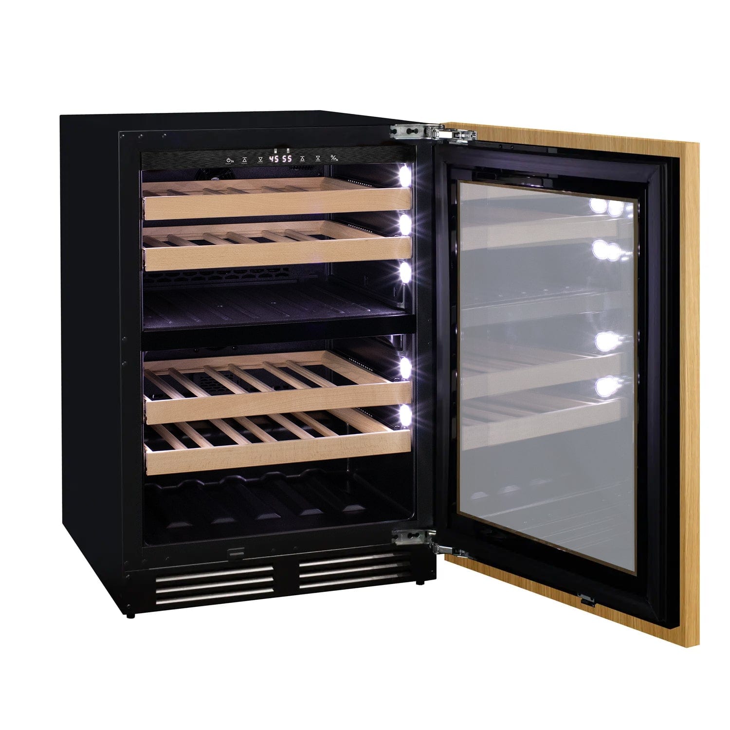 Allavino 24 inch Dual Zone Panel Ready Wine Coolers VCWR-24PRD-2R