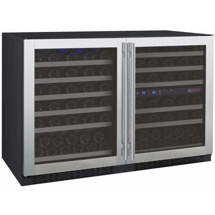 Allavino FlexCount 112 Bottle Three-Zone Wine Fridge 3Z-VSWR5656-SST I Luxury Appliances Direct