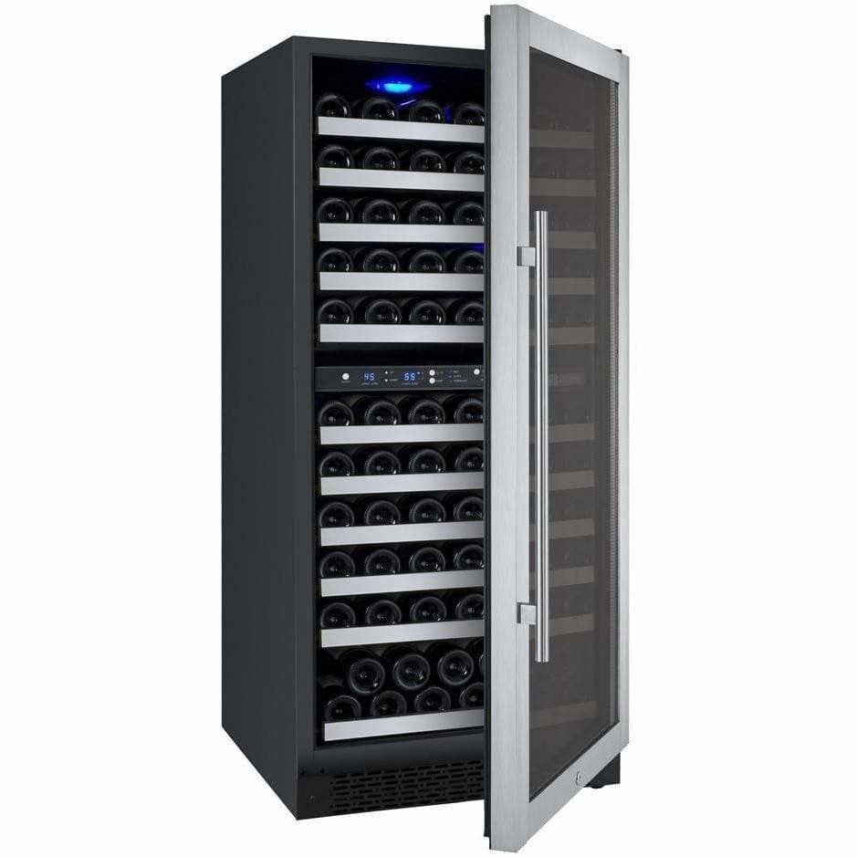 Allavino FlexCount 121 Bottle Two Zone Right Hinge Wine Fridge VSWR121-2SSRN I Luxury Appliances Direct
