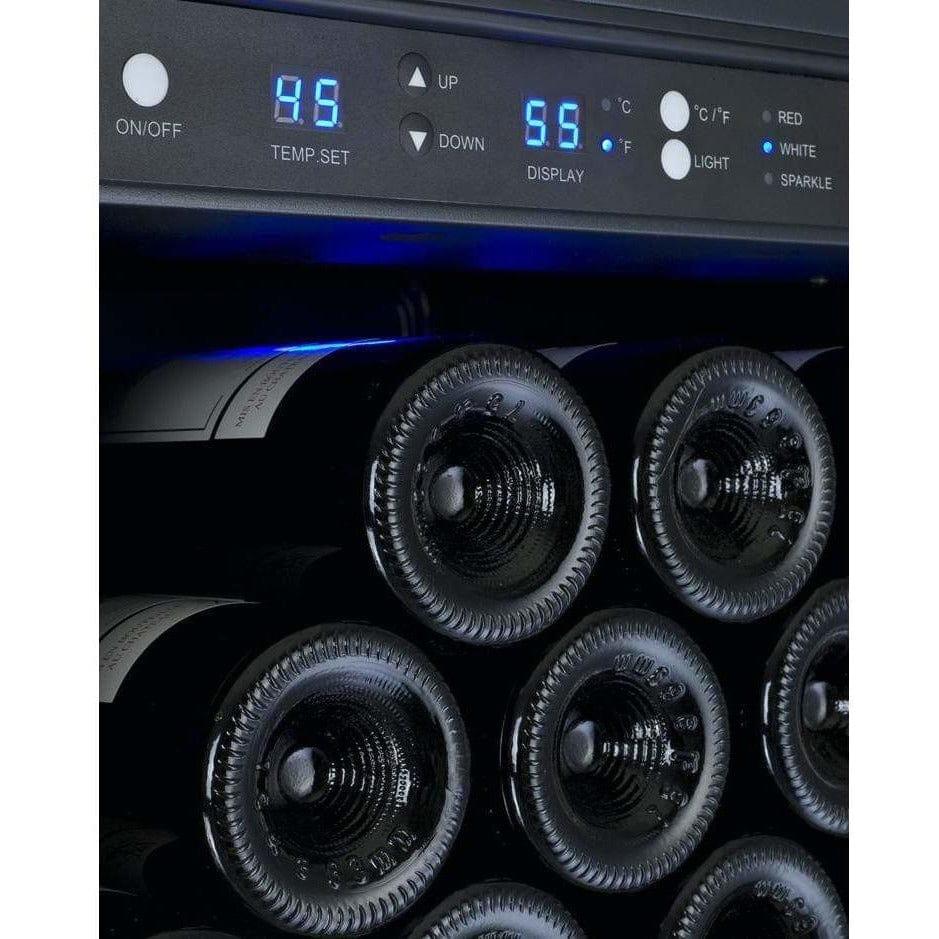 Allavino FlexCount 177 Bottle Black Door Left Hinge Wine Fridge VSWR177-1BWLN I Luxury Appliances Direct