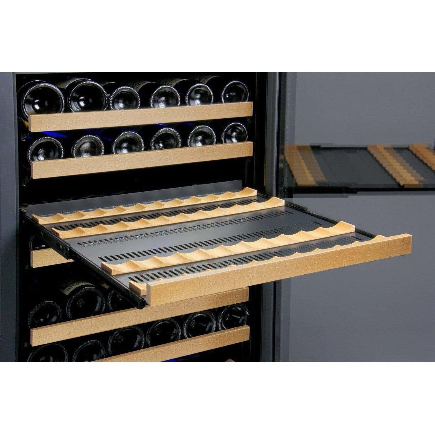 Allavino FlexCount 177 Bottle Black Door Left Hinge Wine Fridge VSWR177-1BWLN I Luxury Appliances Direct