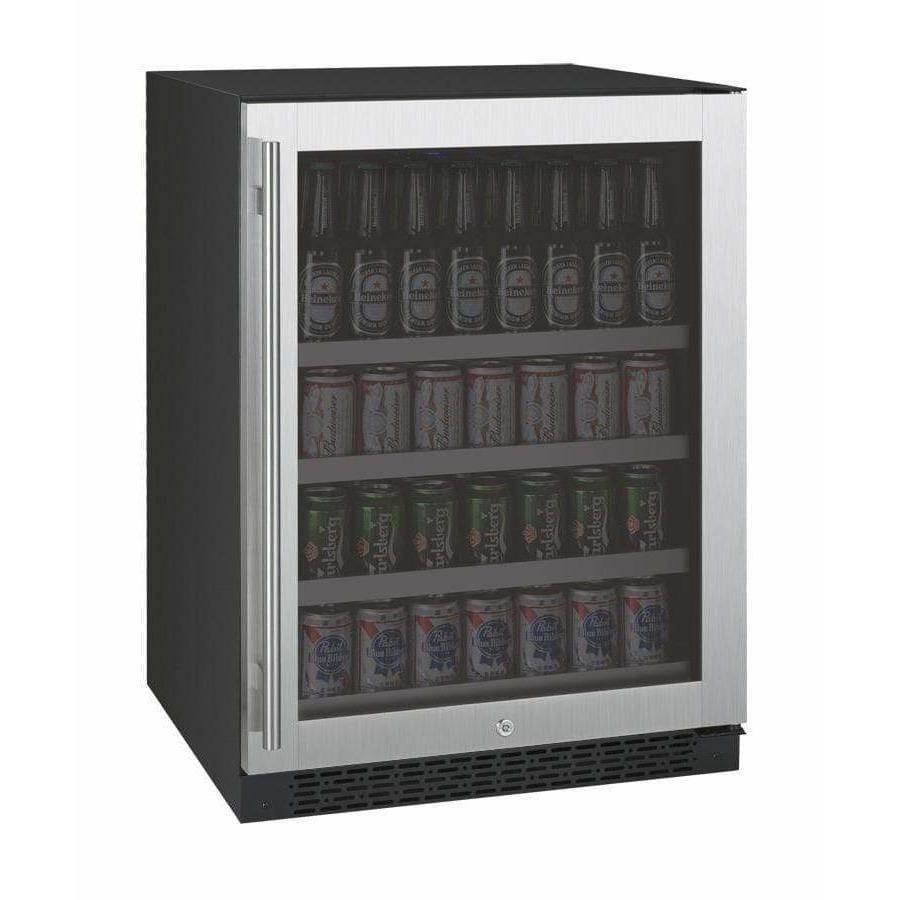Allavino FlexCount 24" Wide Left Hinge Beverage Center VSBC24-SSLN I Luxury Appliances Direct