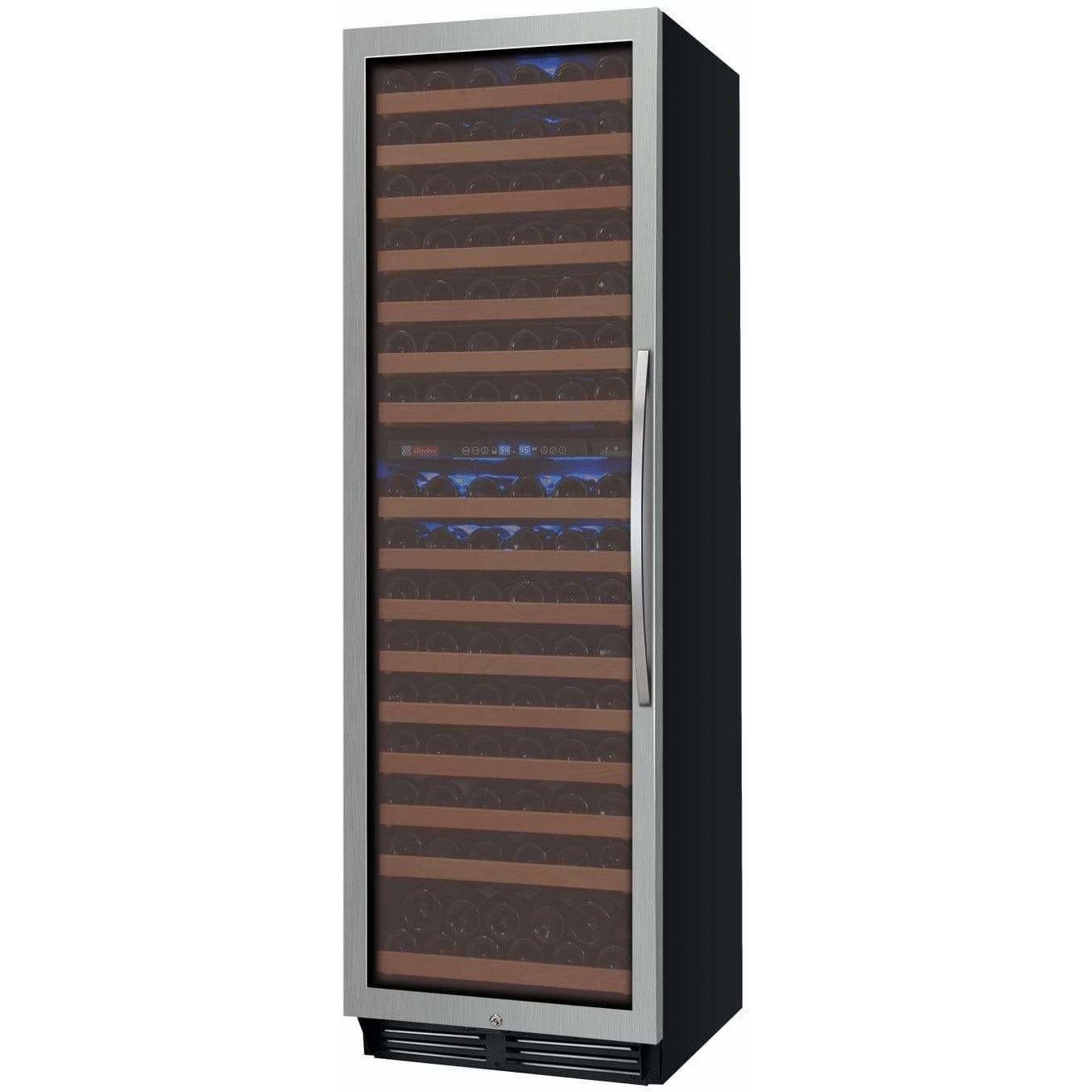 Allavino FlexCount Classic 172 Bottle Left Hinge Stainless Steel Door Wine Fridge YHWR172-2SWLN I Luxury Appliances Direct
