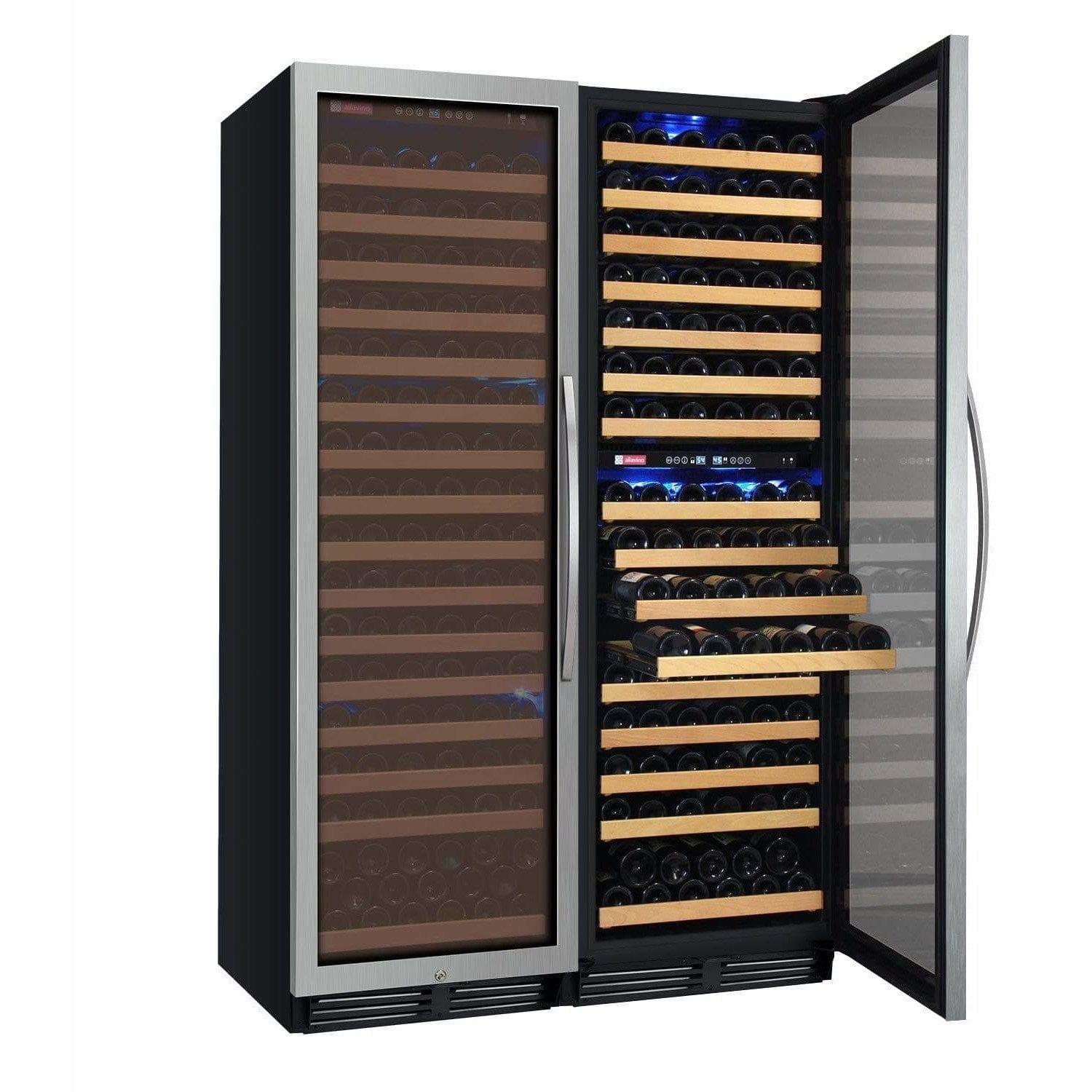 Allavino FlexCount Classic 346 Bottle Three Zone Wine Fridge 3Z-YHWR7274-SW I Luxury Appliances Direct