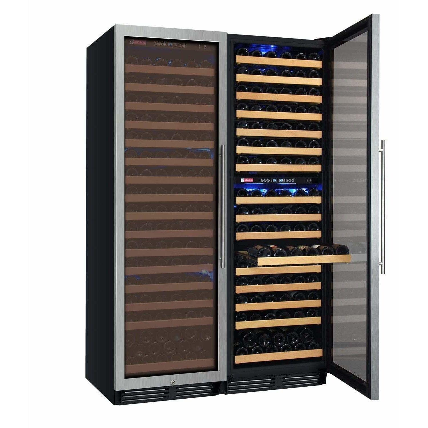 Allavino FlexCount Classic 346 Bottle Three Zone Wine Fridge 3Z-YHWR7274-SW I Luxury Appliances Direct