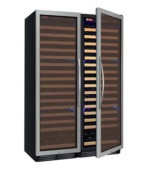 Allavino FlexCount Classic II Tru-Vino 348 Bottle Dual Zone Stainless Steel Wine Fridge 2X-YHWR174-1S20 I Luxury Appliances Direct