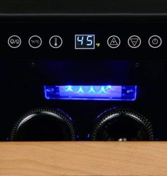 Allavino FlexCount Classic II Tru-Vino 348 Bottle Dual Zone Stainless Steel Wine Fridge 2X-YHWR174-1S20 I Luxury Appliances Direct