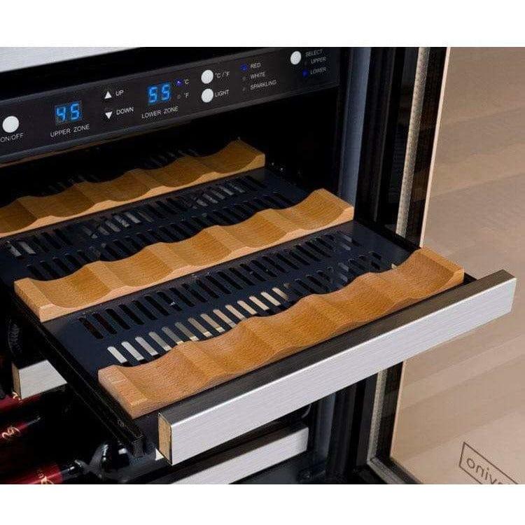 Allavino FlexCount Dual Zone Wine and Beverage Fridge 3Z-VSWB15-3SST I Luxury Appliances Direct