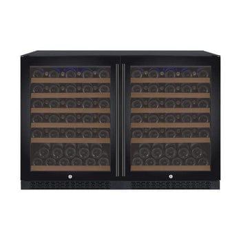 Allavino FlexCount II Tru-Vino 112 Bottle Dual Zone Black Wine Fridge 2X-VSWR56-1B20 I Luxury Appliances Direct