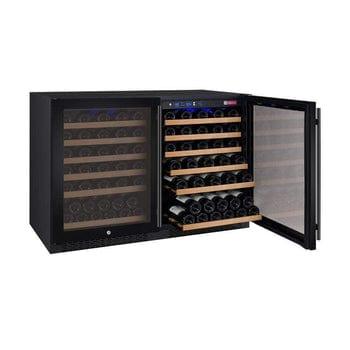 Allavino FlexCount II Tru-Vino 112 Bottle Dual Zone Black Wine Fridge 2X-VSWR56-1B20 I Luxury Appliances Direct