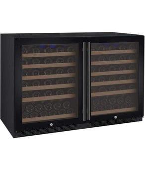 Allavino FlexCount II Tru-Vino 112 Bottle Dual Zone Black Wine Fridge 2X-VSWR56-1B20 I Luxury Appliances Direct