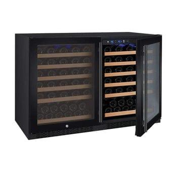 Allavino FlexCount II Tru-Vino 112 Bottle Dual Zone Black Wine Fridge 2X-VSWR56-1B20 I Luxury Appliances Direct