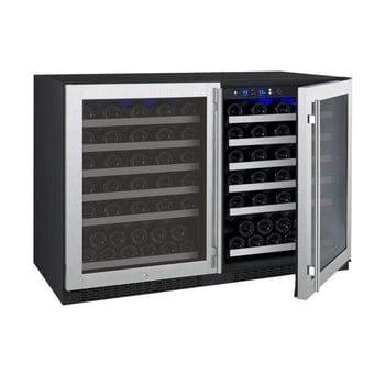 Allavino FlexCount II Tru-Vino 112 Bottle Dual Zone Stainless Steel Wine Fridge 2X-VSWR56-1S20 I Luxury Appliances Direct