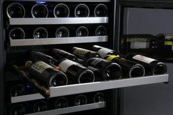 Allavino FlexCount II Tru-Vino 112 Bottle Dual Zone Stainless Steel Wine Fridge 2X-VSWR56-1S20 I Luxury Appliances Direct