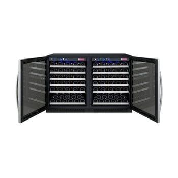 Allavino FlexCount II Tru-Vino 112 Bottle Dual Zone Stainless Steel Wine Fridge 2X-VSWR56-1S20 I Luxury Appliances Direct