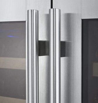 Allavino FlexCount II Tru-Vino 112 Bottle Dual Zone Stainless Steel Wine Fridge 2X-VSWR56-1S20 I Luxury Appliances Direct