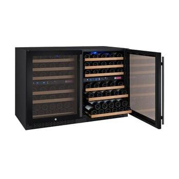 Allavino FlexCount II Tru-Vino 112 Bottle Four Zone Black Wine Fridge 2X-VSWR56-2B20 I Luxury Appliances Direct