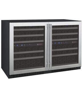 Allavino FlexCount II Tru-Vino 112 Bottle Four Zone Stainless Steel Wine Fridge 2X-VSWR56-2S20 I Luxury Appliances Direct