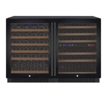 Allavino FlexCount II Tru-Vino 112 Bottle Three Zone Black Wine Refrigerator 3Z-VSWR5656-B20 I Luxury Appliances Direct