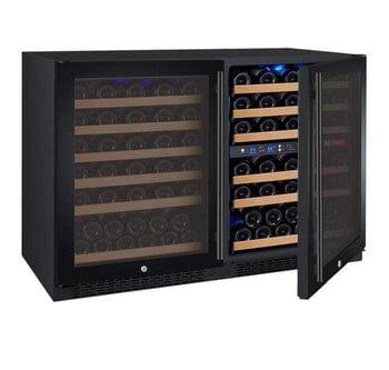 Allavino FlexCount II Tru-Vino 112 Bottle Three Zone Black Wine Refrigerator 3Z-VSWR5656-B20 I Luxury Appliances Direct