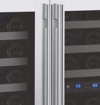 Allavino FlexCount II Tru-Vino 112 Bottle Three Zone Stainless Steel Wine Refrigerator 3Z-VSWR5656-S20 I Luxury Appliances Direct