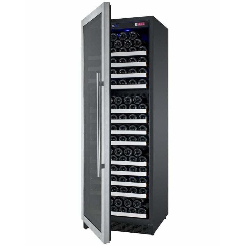 Allavino FlexCount II Tru-Vino 177 Bottle Stainless Steel Left Hinge Wine Fridge VSWR177-1SL20 I Luxury Appliances Direct