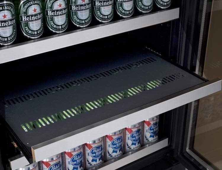 Allavino FlexCount II Tru-Vino 24" Wide Stainless Steel Right Hinge Beverage Center VSBC24-SR20 I Luxury Appliances Direct