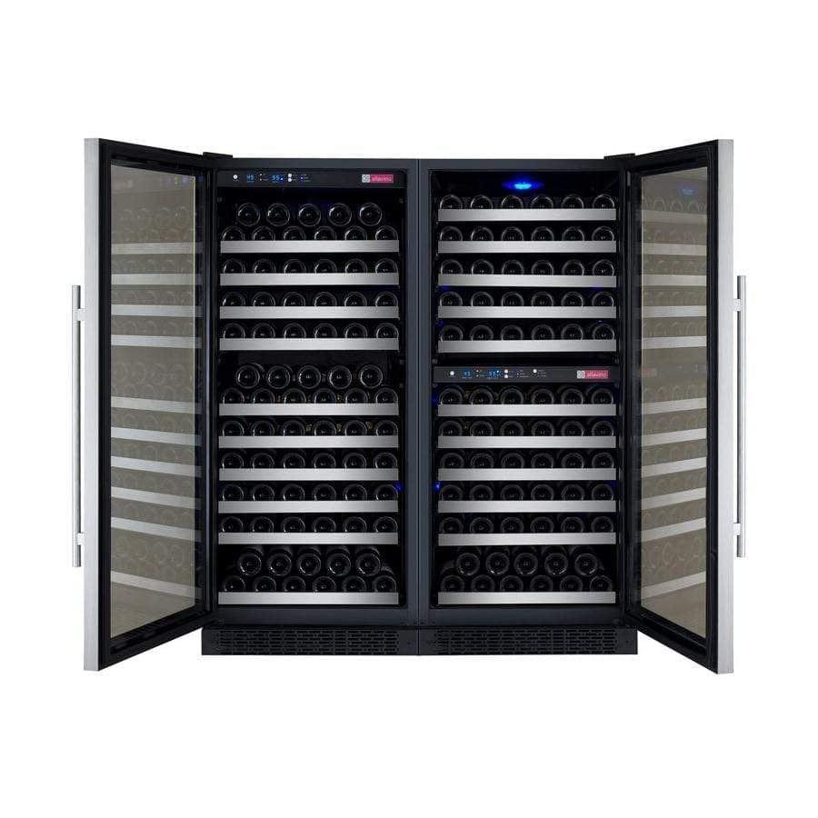 Allavino FlexCount II Tru-Vino 249 Bottle Three Zone Stainless Steel Wine Refrigerator 3Z-VSWR2128-S20 I Luxury Appliances Direct