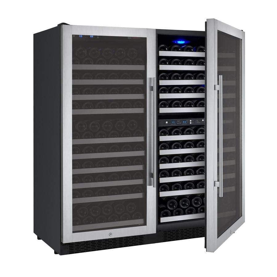 Allavino FlexCount II Tru-Vino 249 Bottle Three Zone Stainless Steel Wine Refrigerator 3Z-VSWR2128-S20 I Luxury Appliances Direct